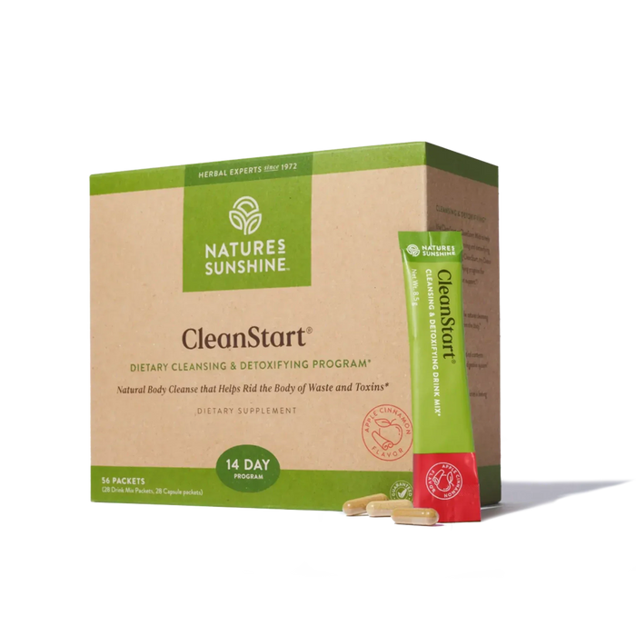 Nature's Sunshine CleanStart 14 Day Cleanse 56 Packets