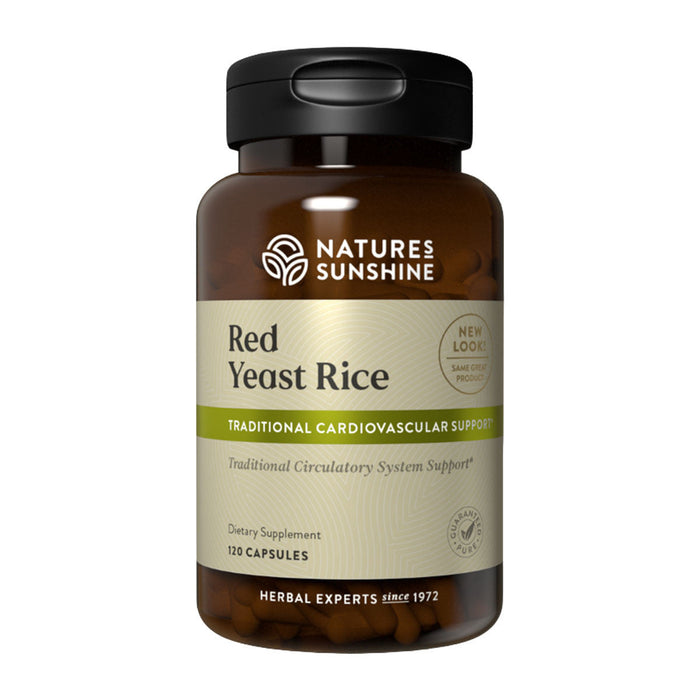 Nature's Sunshine Red Yeast Rice 120 VegCaps