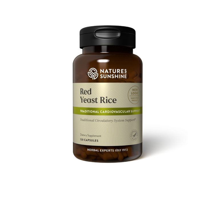 Nature's Sunshine Red Yeast Rice 120 VegCaps