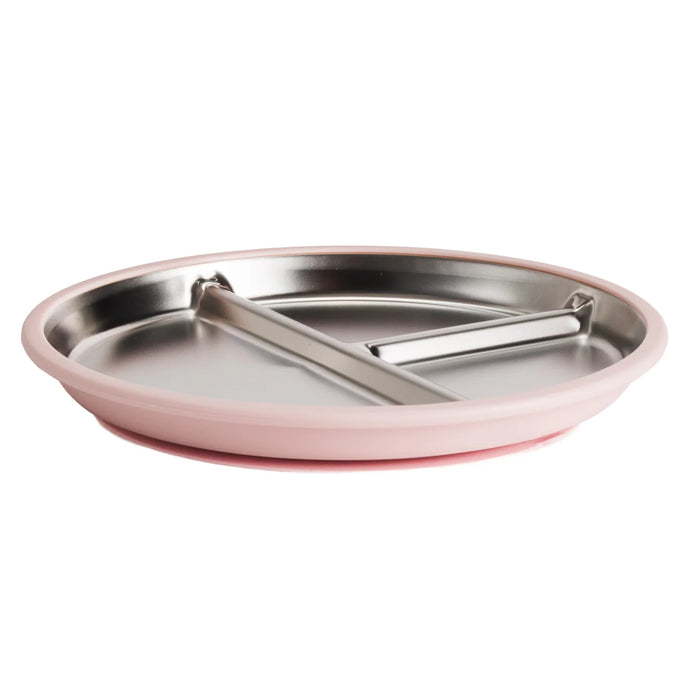 Nestling Stainless Steel Divided Plate 23cm