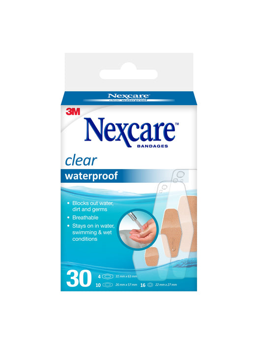 Nexcare Clear Waterproof Assorted 30s - image 2