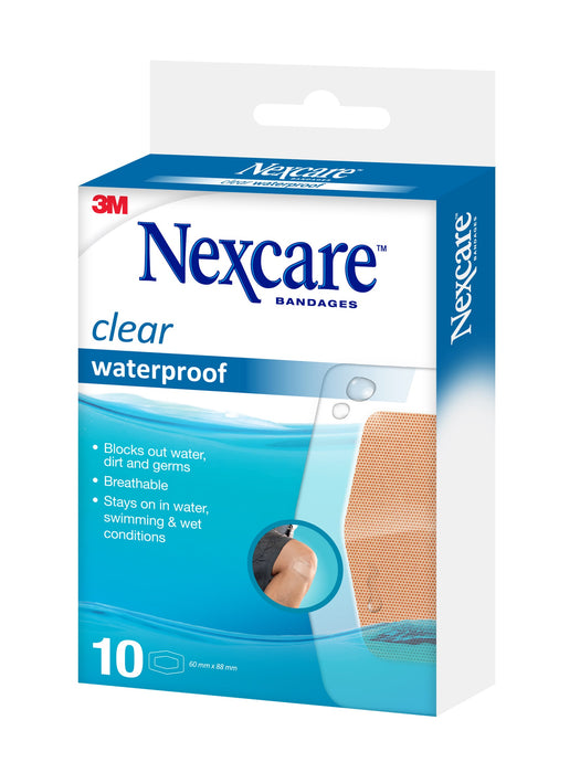 Nexcare Clear Waterproof Large 10pk - image 2