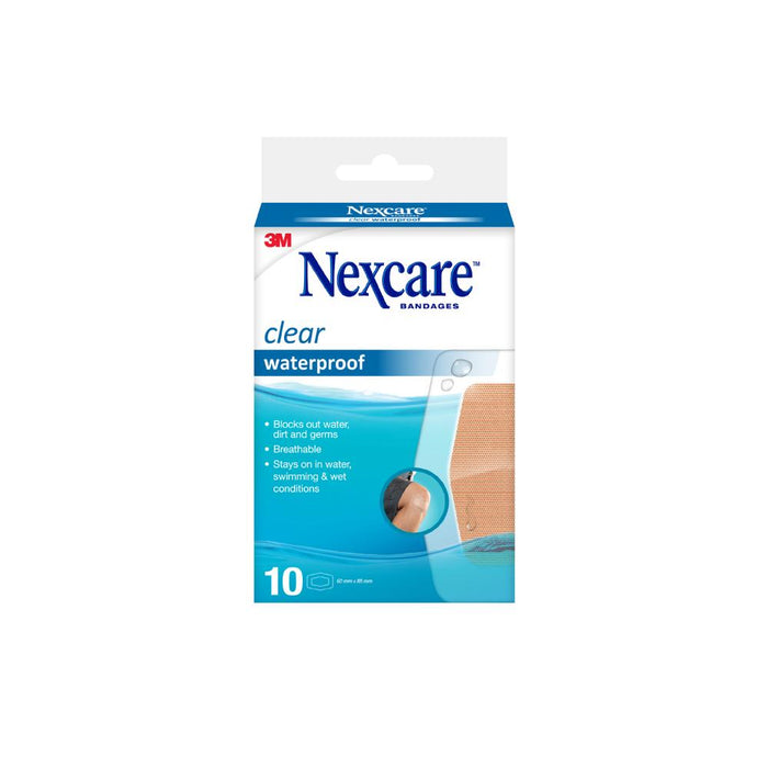Nexcare Clear Waterproof Large 10pk - image 3