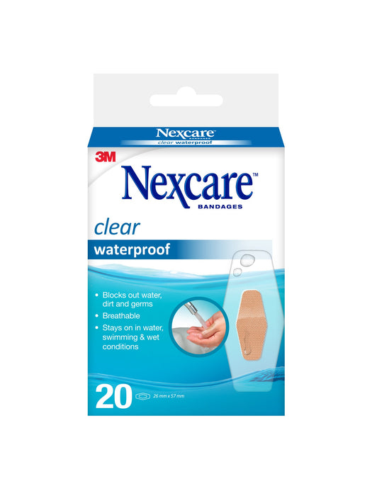 Nexcare Clear Waterproof One Size 20s - image 2