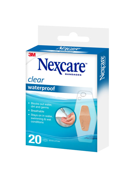 Nexcare Clear Waterproof One Size 20s - image 3