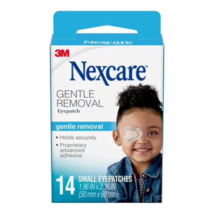 Nexcare Gentle Removal Eyepatch Small 14 Pack