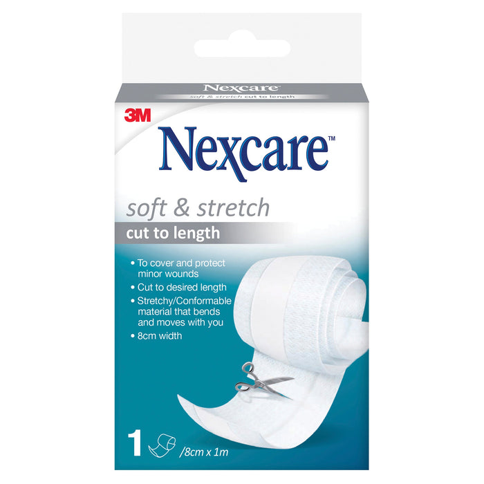Nexcare Soft & Stretch Cut To Length 8cm x 1m - image 2