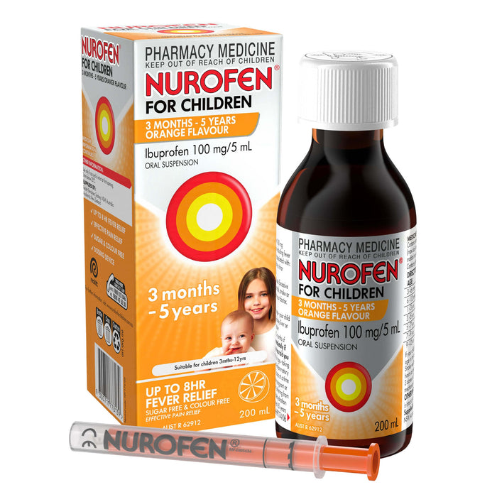 NUROFEN Child Liquid Orange (200ml) - image 2