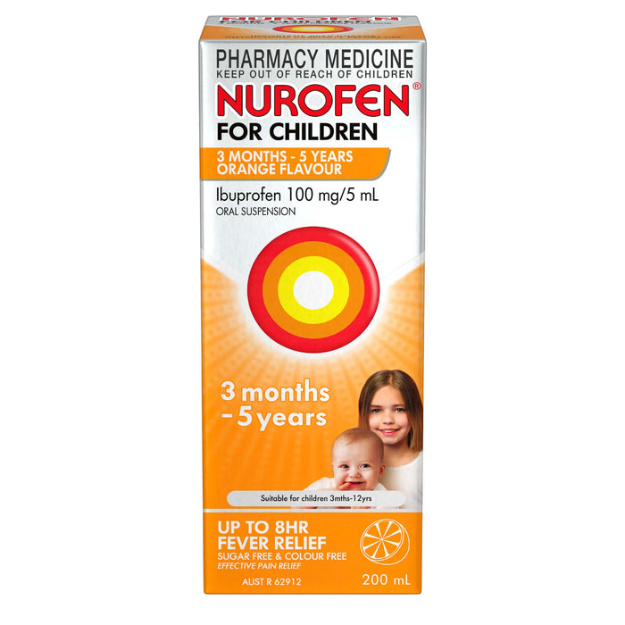 NUROFEN Child Liquid Orange (200ml) - image 3