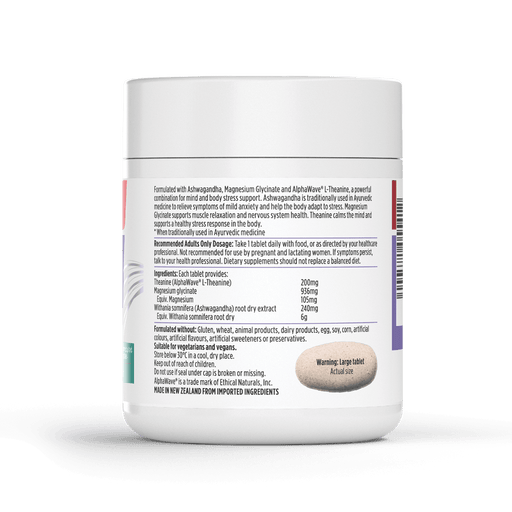 Nutra-Life Ashwagandha + Magnesium Glycinate & L-Theanine 60s