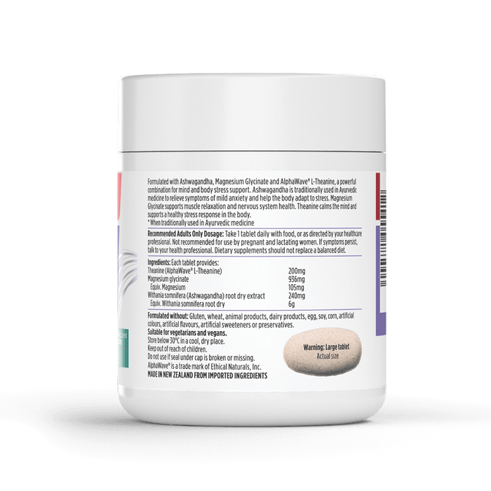 Nutra-Life Ashwagandha + Magnesium Glycinate & L-Theanine 60s