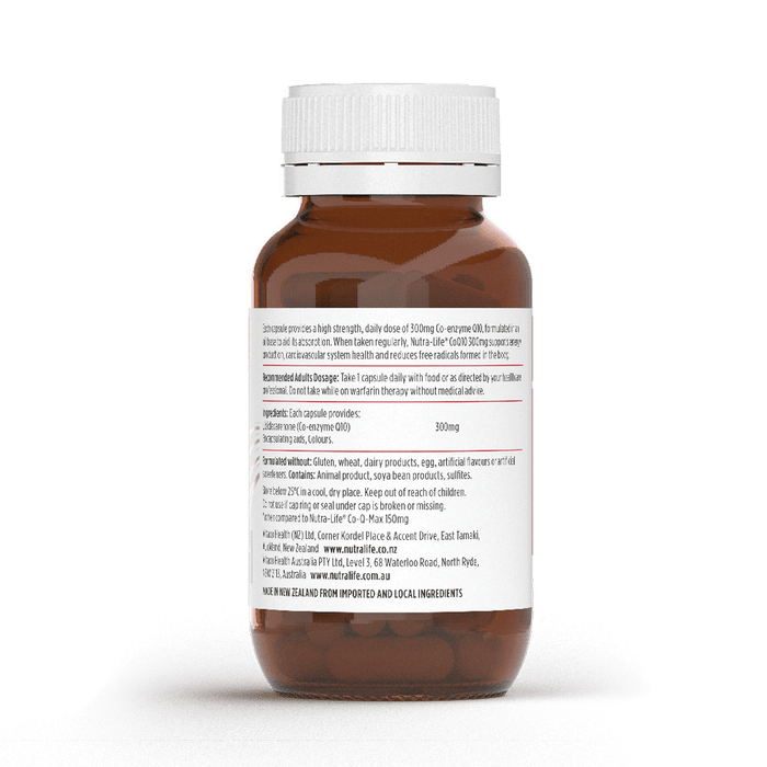 Nutra-Life CoQ10 300mg 30 Capsules