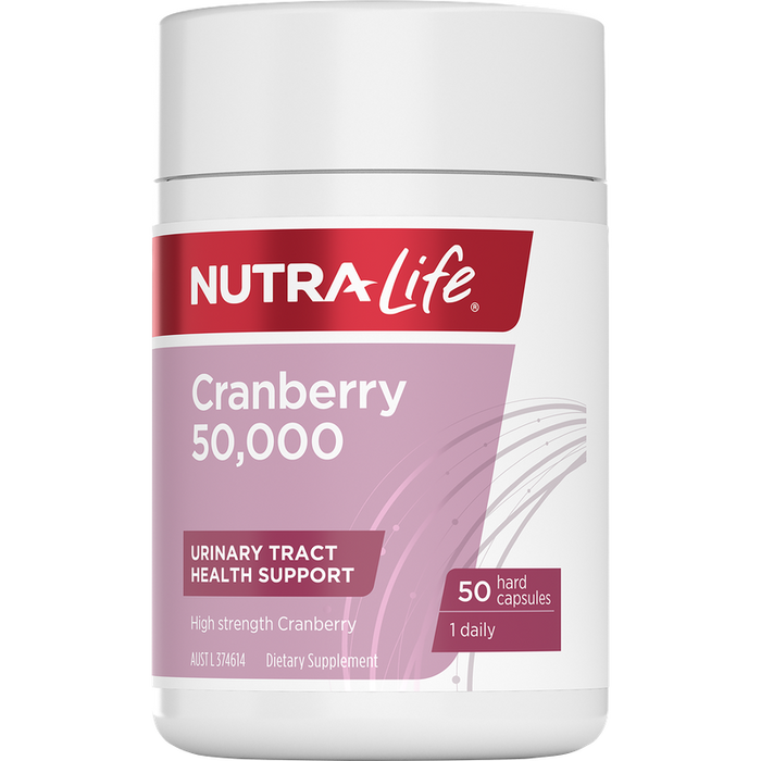 Nutra-Life Cranberry 50,000mg 50 Capsules