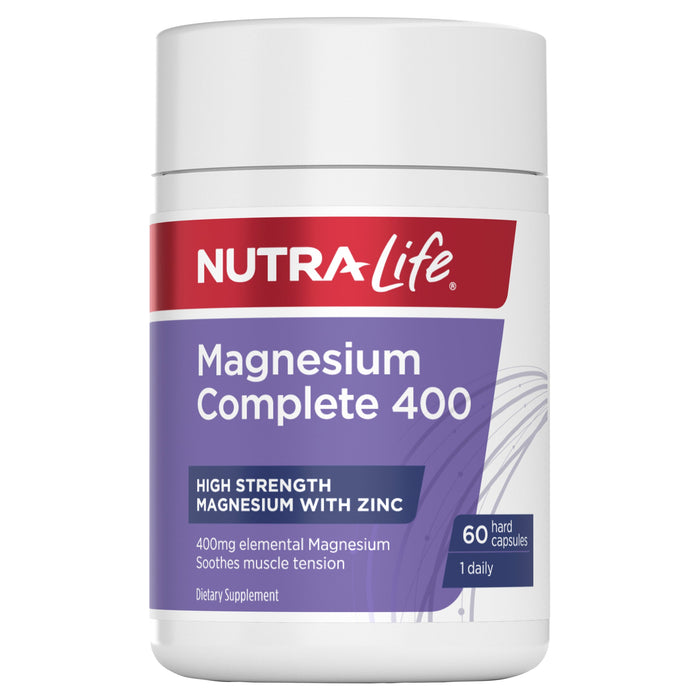 Nutra-Life Magnesium Complete 400 Capsules - image 5