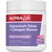 Nutra-Life Magnesium Sleep + Collagen Renew Powder 250g