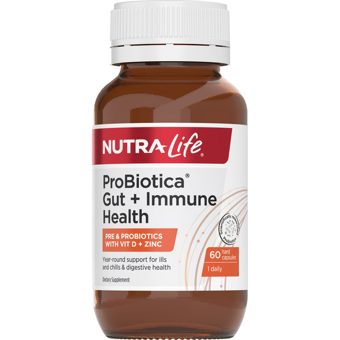 Nutra-Life ProBiotica Gut + Immune Health 60 Capsules