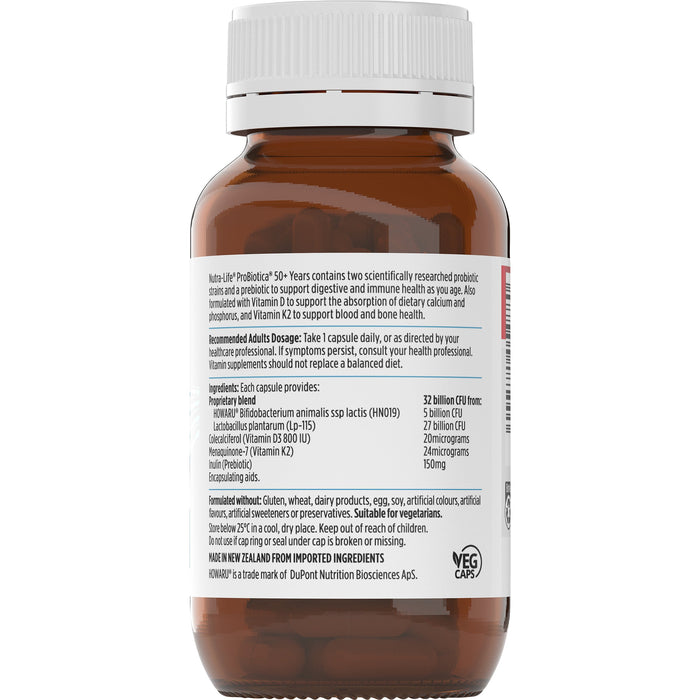 Nutra-Life ProBiotica Years 50+ 60 Capsules