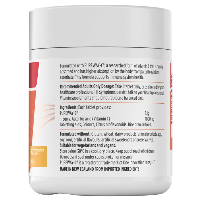 Nutra-Life Rapid-C 1000mg 60 Tablets