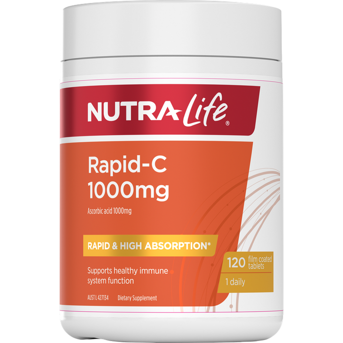 Nutra-Life Rapid-C 1000mg 60 Tablets