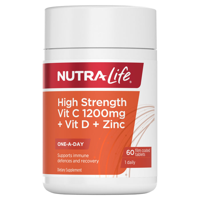 Nutralife® High Strength Vit C 1200mg + Vit D + Zinc - image 3