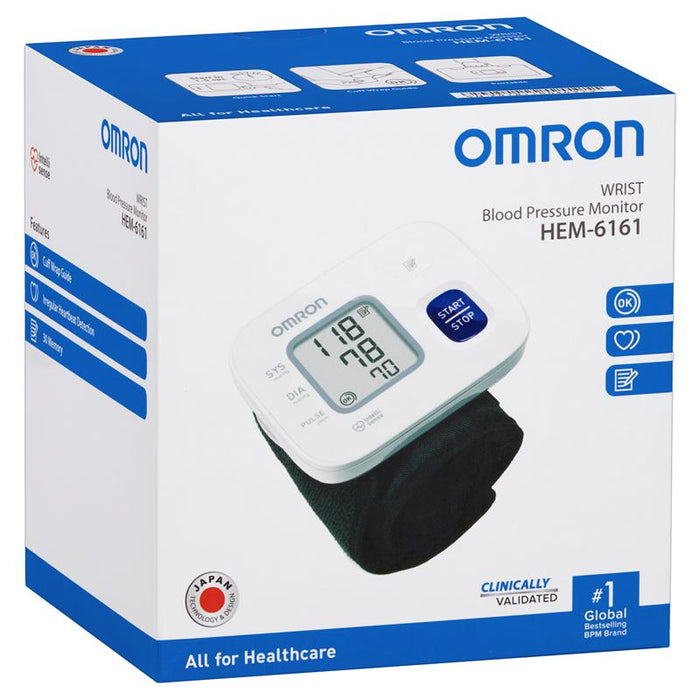 Omron Wrist Blood Pressure Monitor (HEM6161) - image 2
