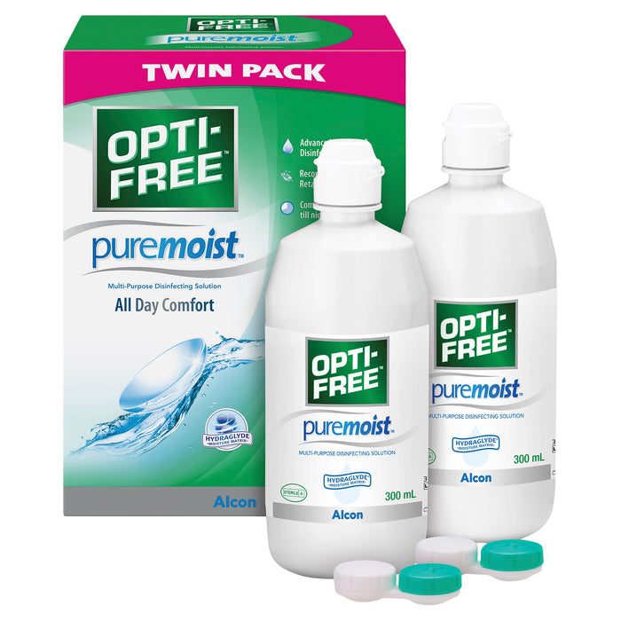 Opti-Free Pure Moist Economy Pack (2x300ml) + Lens case - image 2