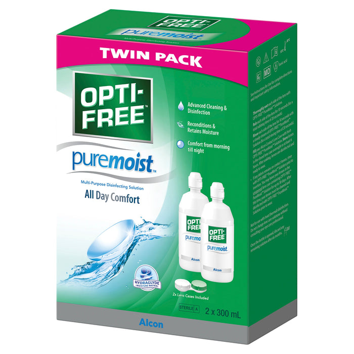 Opti-Free Pure Moist Economy Pack (2x300ml) + Lens case - image 4