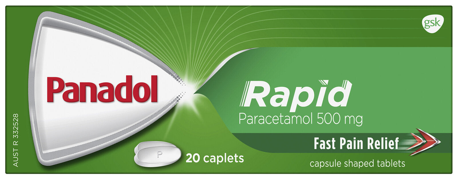 Panadol Rapid Caplet 20s
