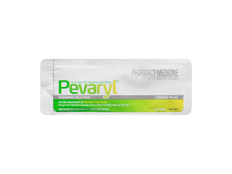 PEVARYL Foaming Solution 10g 1% 3 Sachets