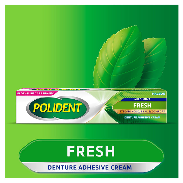 Polident Fresh Mint Denture Adhesive Cream 60g - image 7