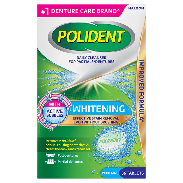 Polident Whitening Daily Cleanser 36's - image 3