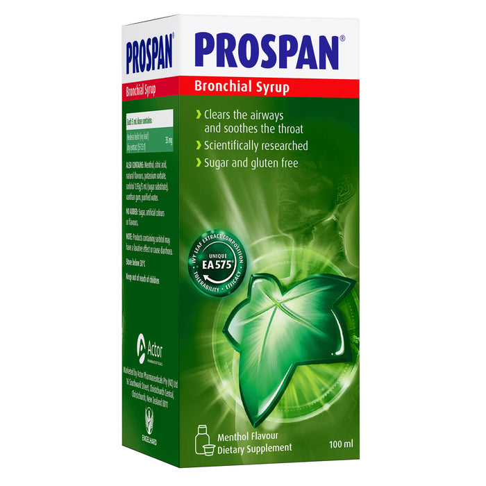 Prospan Bronchial Syrup Adults (Menthol) 100ml - image 3