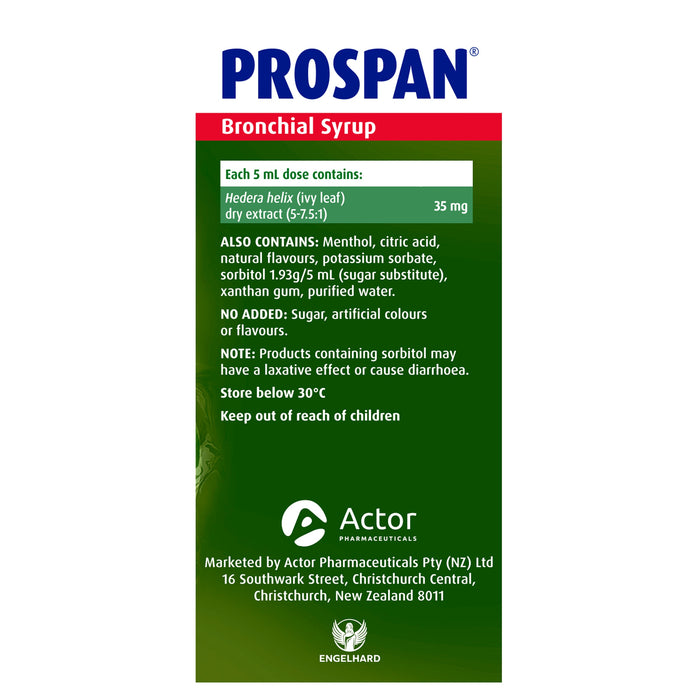 Prospan Bronchial Syrup Adults (Menthol) 100ml - image 6