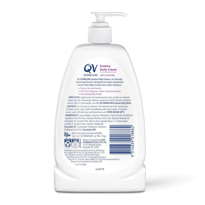 QV Dermacare Eczema Daily Cream 350mL - image 4
