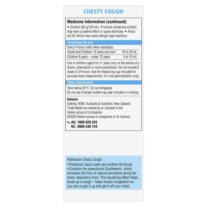 Robitussin Chesty Cough 200ml - image 4
