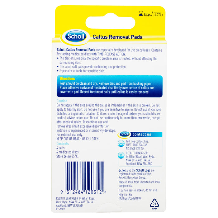 Scholl Callus Removal Pads - image 4