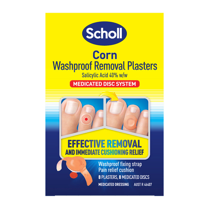 Scholl Corn Removal Plasters Waterproof - image 2