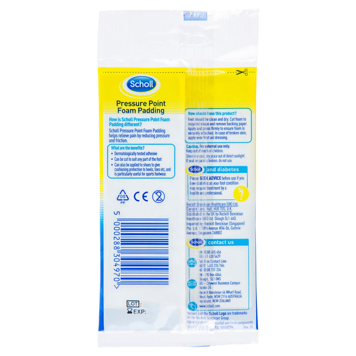 Scholl Pressure Point Adhesive Foam - image 3