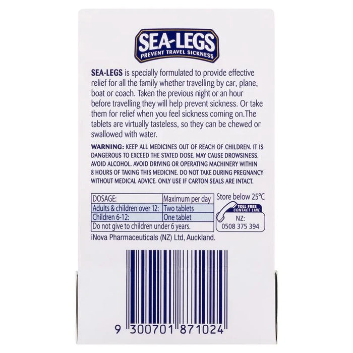 Sea Legs Chewable Tablets - image 4
