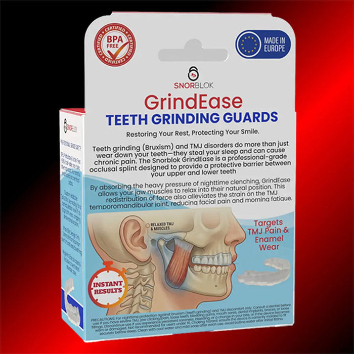 Snorblok GrindEase Teeth Grinding Nightguard 2 Pack