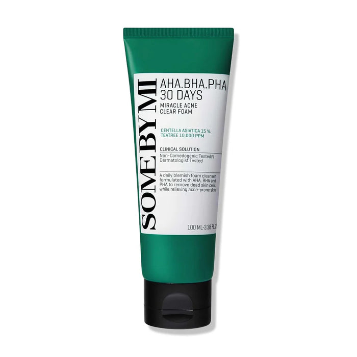 Somebymi AHA/BHA/PHA Miracle Foam Cleanser 100ml