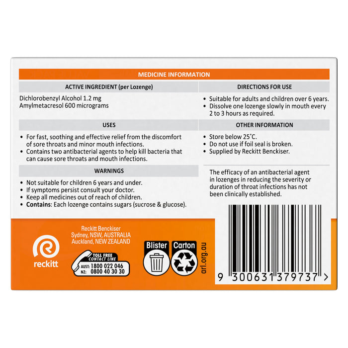 Strepsils Orange Lozenges - image 4