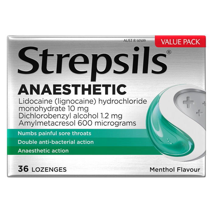 Strepsils Plus Anaesthetic Lozenge Original 36's - image 3