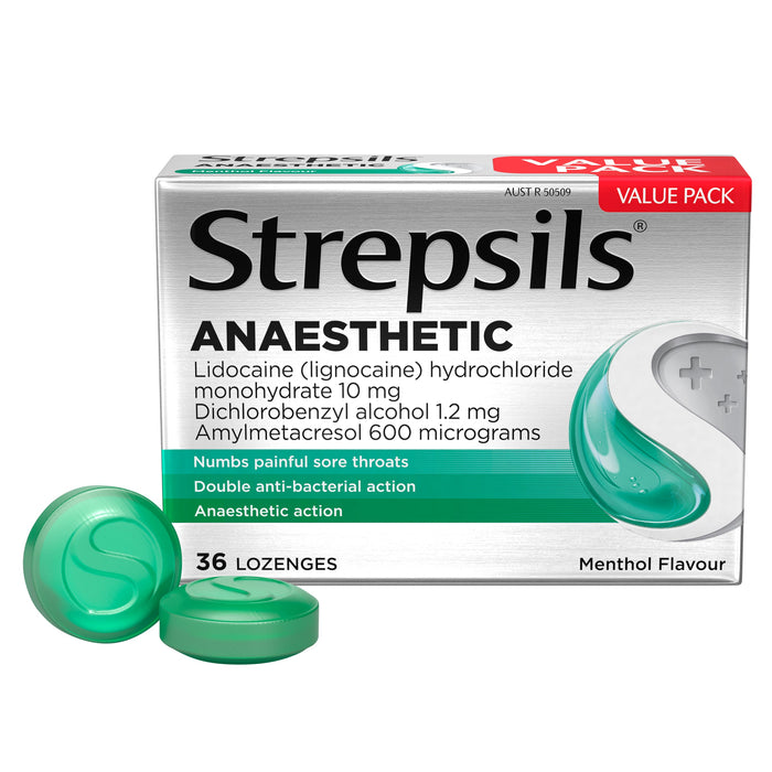 Strepsils Plus Anaesthetic Lozenge Original 36's - image 4