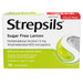 Strepsils Sore Throat Sugar Free Lemon 36 Lozenges - image 6