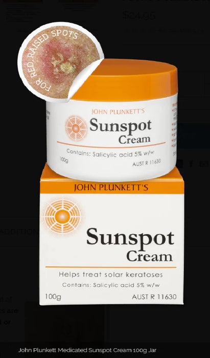 John Plunkett’s Sunspot Cream