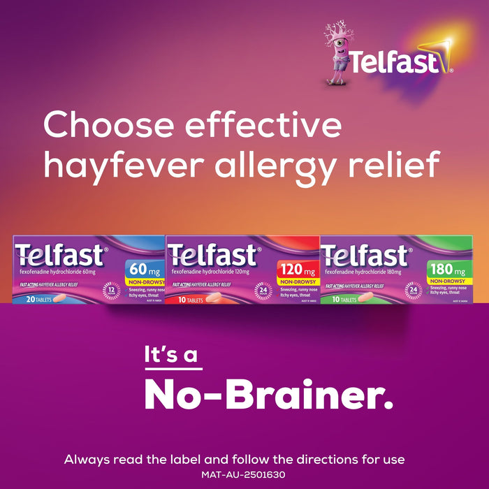 Telfast 180 mg Tablets - image 5