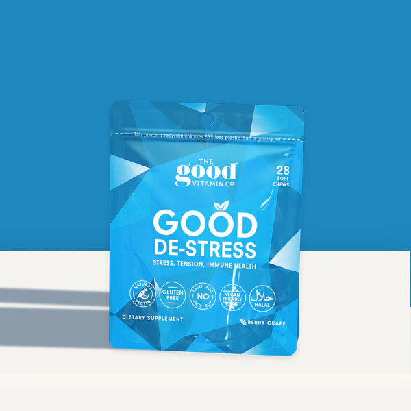 The Good Vitamin Co Good Ashwagandha De-Stress Pouch 28 Soft-Chews