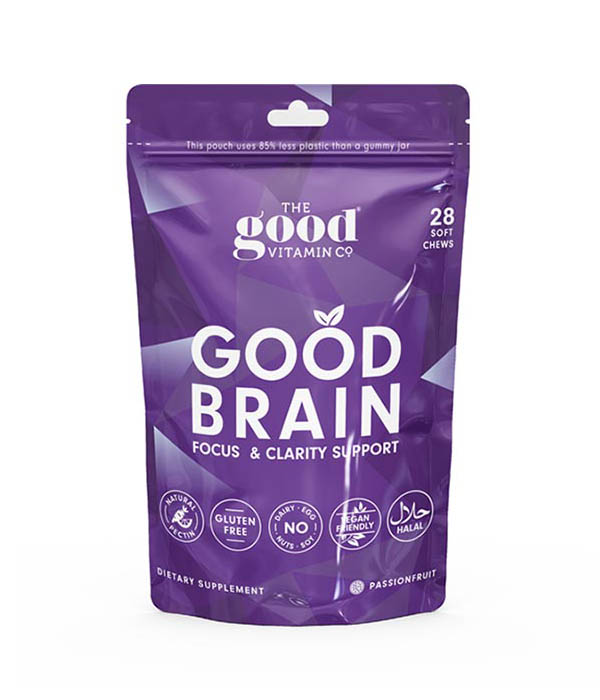 The Good Vitamin Co Good Brain Pouch 28 Soft-Chews