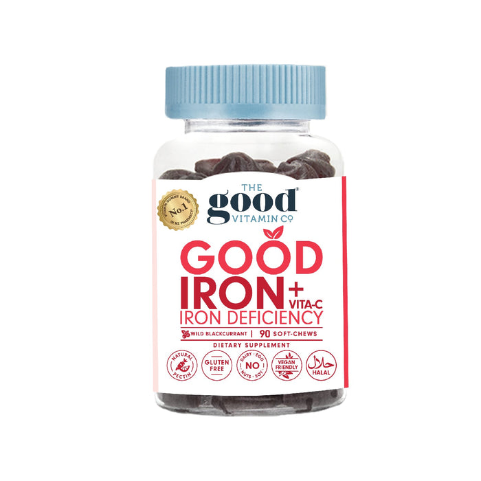 The Good Vitamin Co Good Iron + Vita-C 90 Soft-Chews